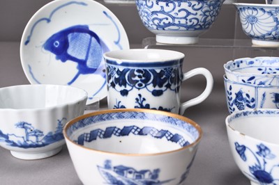 Lot 29 - A group of Chinese blue and white porcelain, mainly 18th century
