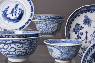 Lot 29 - A group of Chinese blue and white porcelain, mainly 18th century