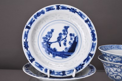 Lot 29 - A group of Chinese blue and white porcelain, mainly 18th century