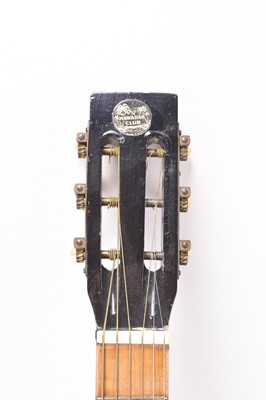 Lot 476 - A Hawaiian Club steel string acoustic parlour guitar