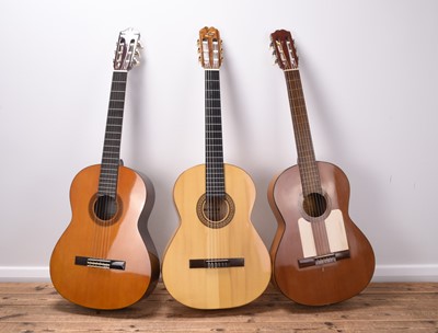 Lot 255 - Three recent acoustic classical guitars