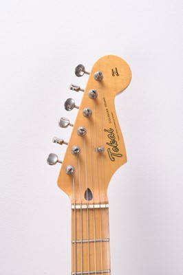 Lot 499 - A Stratocaster electric guitar, labelled Tokai Goldstar Sound