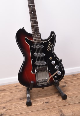 Lot 493 - A Burns, London, 'Vista Sonic' electric guitar, circa 1962