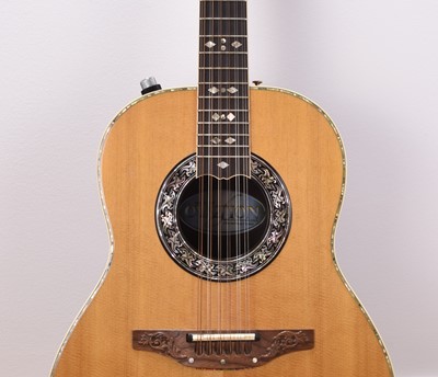 Lot 480 - An Ovation 12-string electro-acoustic guitar, 1980s