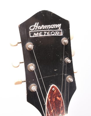 Lot 495 - A Harmony 'Meteor' hollow-bodied electric guitar