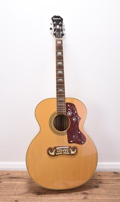 Lot 479 - A Gibson Epiphone EJ-200 acoustic guitar