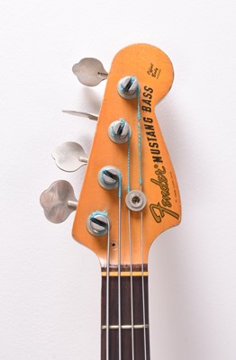 Lot 488 - A Fender 'Mustang' electric bass guitar, circa 1972