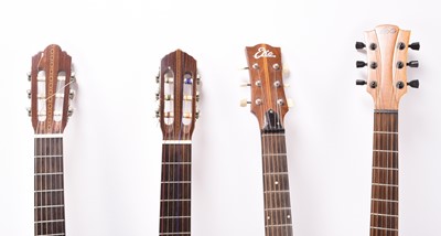 Lot 486 - A group of various uncased acoustic guitars, mid to late 20th century