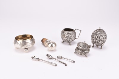 Lot 59 - A collection of cruets