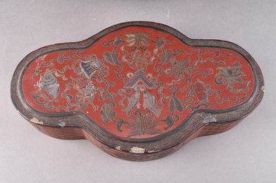 Lot 122 - An assembled group of Chinese lacquer ware, Qing Dynasty