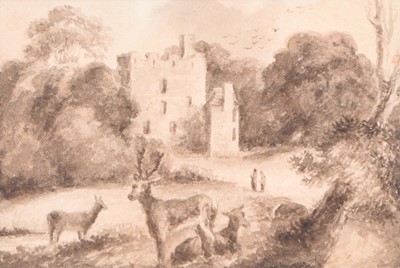 Lot 48 - William Payne (1755/60-c.1830) Castell Dinefwr