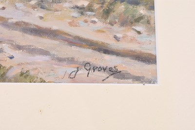 Lot 240 - John Michael Groves (1937-2019) British Hussars leading a Cavalry Charge