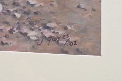 Lot 654 - John Michael Groves (1937-2019) British Infantry Defending Trenches