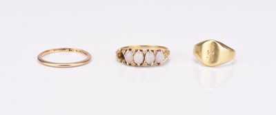 Lot 181 - Three rings