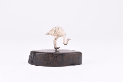 Lot 36 - A Patrick Mavros silver model of an Ostrich