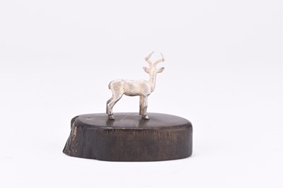 Lot 109 - A Patrick Mavros silver model of an impala