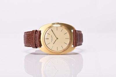 Lot 317 - Favre-Leuba: A gentleman's 18ct gold wristwatch