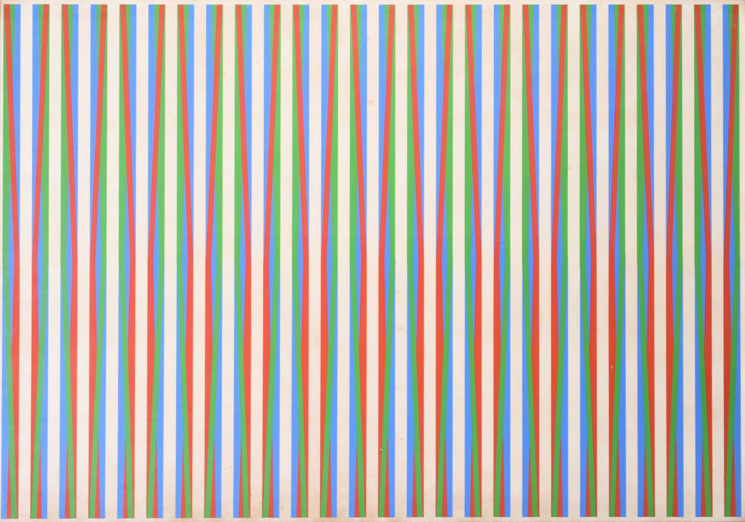 178 - After Bridget Riley (b.1931) Firebird