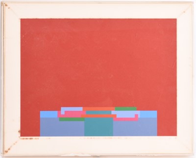 Lot 3 - Robyn Denny (British 1930-2014) Glass 2 (From There)