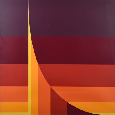 Lot 4 - Herbert Bayer (American 1900-1985) Curve from Two Progressions