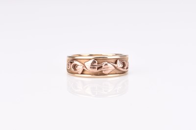 Lot 154 - A 9ct Clogau Welsh gold band