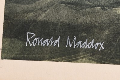 Lot 141 - Ronald Maddox (1930-2018) Thames at Lambeth Bridge
