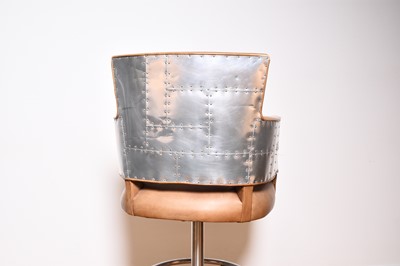 Lot 230 - Timothy Oulton, a pair of swing bar stools