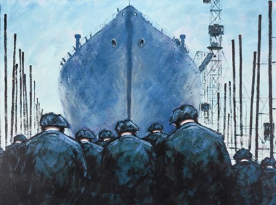 Lot 234 - Alexander Millar (b.1960) Launch Day