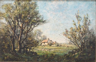 Lot 376 - José Weiss (1859-1919) Near Haslemere, Surrey