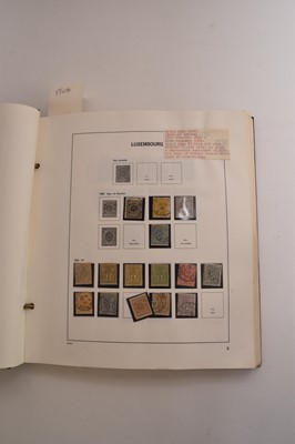 Lot 366 - Luxembourg collection of stamps in album, mint and used, spanning 1852-1977