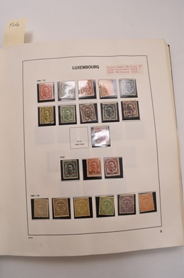Lot 366 - Luxembourg collection of stamps in album, mint and used, spanning 1852-1977