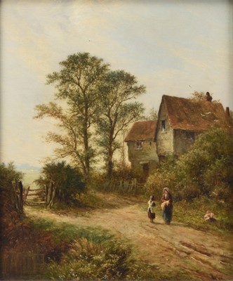 Lot 374 - Walter Williams (1834-1906) A Pair of Country Landscapes