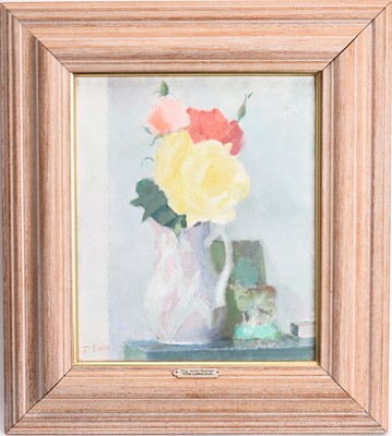 Lot 25 - Tom Carr RUA ARWS (1909-1999) Jug With Roses