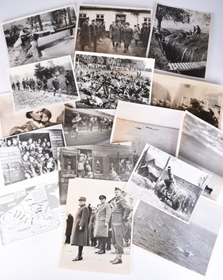 Lot 34 - Press Photography - BEF in France, 1939/40, and some others