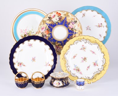 Lot 489 - A group of ceramics including Coalport and Meissen