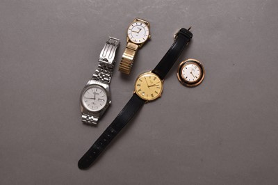 Lot 353 - A group of wristwatches and a fob watch