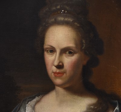 Lot 7 - Pieter van der Werff (1665-1722) Oval Portrait of a Lady
