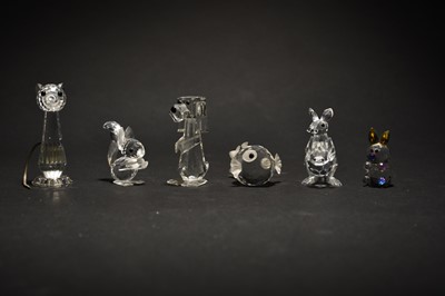 Lot 588 - Swarovski and Lenox Crystal with a limited edition Caithness paperweight