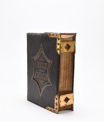 Lot 38 - HOLY BIBLE, large 4to. With the Commentaries of Scott & Henry, edited by Rev John Eadie