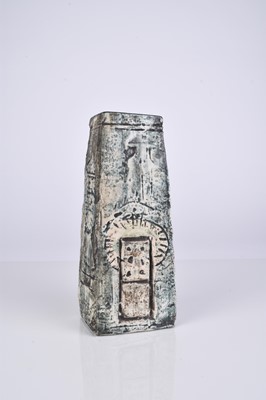 Lot Troika St. Ives coffin vase by Teo Bernatowitz, circa 1972