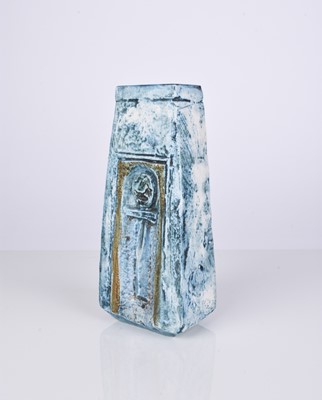 Lot 543 - Troika coffin vase by Beverley Ellwood, early 1970s