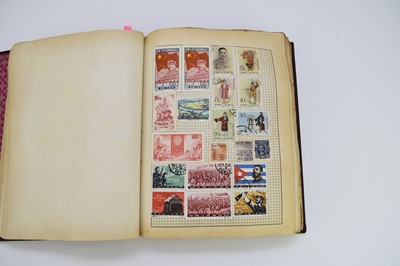 Lot 346 - Large collection of stamps and covers (13 albums) and loose. Includes 3 albums of Princess Diana (stamps, covers, coin covers)
