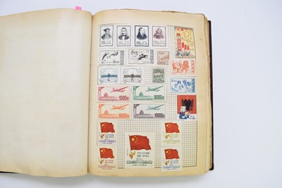Lot 346 - Large collection of stamps and covers (13 albums) and loose. Includes 3 albums of Princess Diana (stamps, covers, coin covers)
