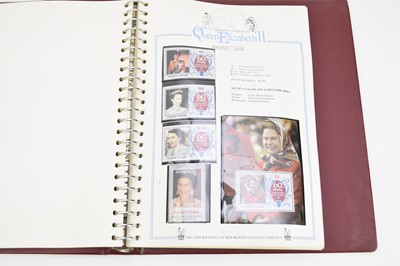 Lot 346 - Large collection of stamps and covers (13 albums) and loose. Includes 3 albums of Princess Diana (stamps, covers, coin covers)