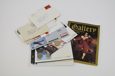 Lot 346 - Large collection of stamps and covers (13 albums) and loose. Includes 3 albums of Princess Diana (stamps, covers, coin covers)