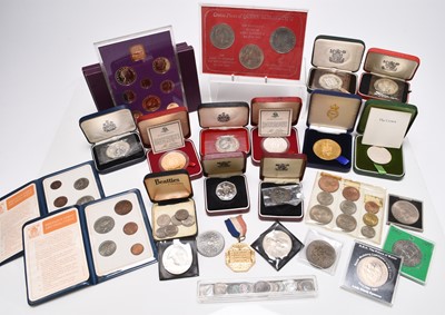 Lot 268 - A collection of royal commemorative coinage, mainly 1972 Elizabeth II silver and cupro-nickel coinage