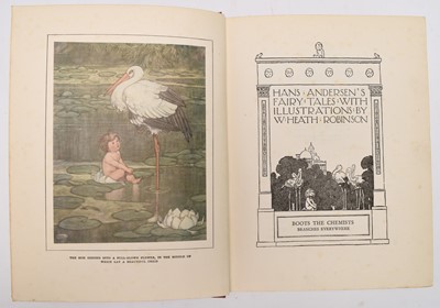 Lot 71 - RACKHAM, Arthur, illustrator, Rip Van Winkle, Hans Anderson's Fairy Tales and others (5)