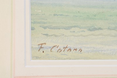 Lot 675 - Frank Catano (1880-1920) Lake Maggiore and Edwin St John (act. 1880-1920) Bay of Naples