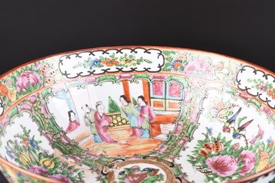 Lot 75 - Two Chinese Canton famille rose bowls