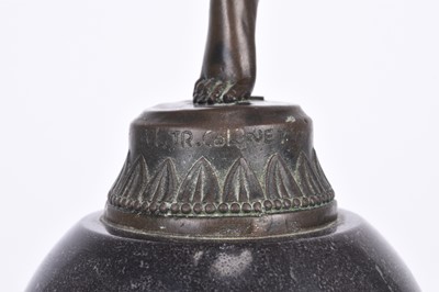 Lot 233 - After J.R. Colinet, an art deco style bronze figure of a hoop dancer